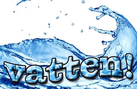 Varifrån kommer vattnet